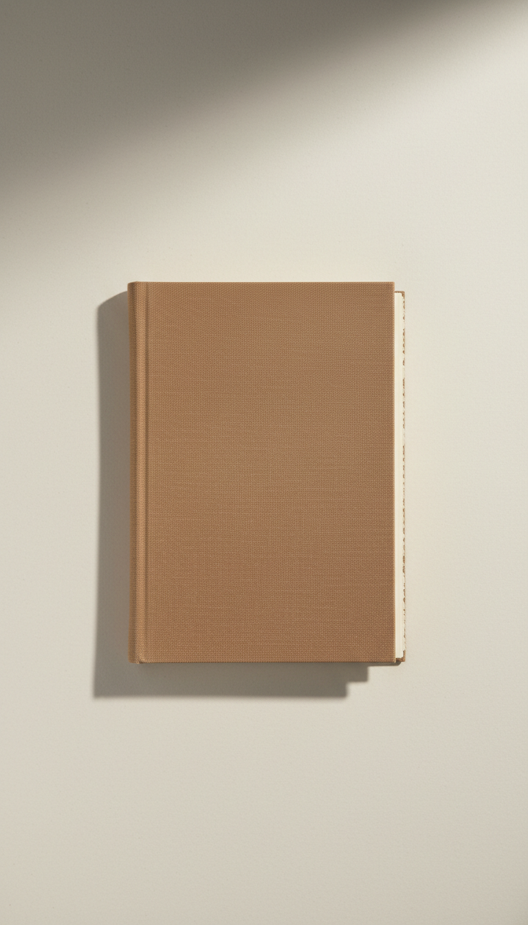 Koge Brown canvas hardbound journal